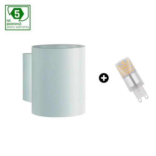 Set: Squalla G9 Röhre + 4W LED-Lampe - 6000K (Kaltweiß)