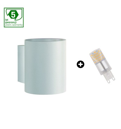 Set: Squalla G9 Röhre + 4W LED-Lampe - 6000K (Kaltweiß)