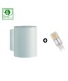 Set: Squalla G9 Röhre + 4W LED-Lampe - 6000K (Kaltweiß)