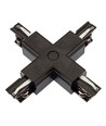 X-Verbinder für 3-Phasen-Schienen, SPS - Schwarz, Spectrum