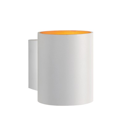 G9 Squalla Tube type - IP20, Weiß, Gold, ohne Leuchtmittel