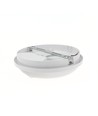 20W LED Technic Leuchte - IP54, IK07, Rund, 4000K, PIR-Sensor