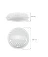 20W LED Technic Leuchte - IP54, IK07, Rund, 4000K, PIR-Sensor