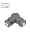 TORRE 3,6W 2x1LED Cree 45° Op+Seite IP44 Kaltweiß - Wandmontiert