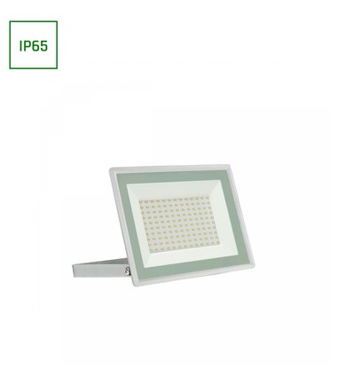 100W LED Fluter, weiß - 9400lm, IP65, 6000K, Außenbereich
