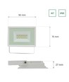 10W Flutlichtstrahler - IP65, Weiß, Arbeitsleuchte