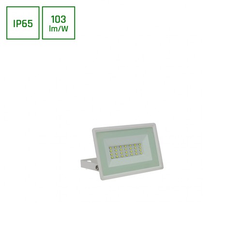 20W LED Fluter - 2050lm, IP65, 6000K, kaltweiß, Außenbereich