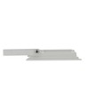 50W LED Flutlicht - IP65, Weiß, Arbeitsleuchte, Warmweiß, 18x14x2.7cm
