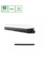 60cm LIMEA GIGANT HERMETIC LED Wannenleuchte, 20W - IP65, IK09, Schwarz, inkl. 2x G13 Röhren, neutralweiß