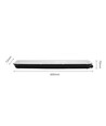 60cm LIMEA GIGANT HERMETIC LED Wannenleuchte, 20W - IP65, IK09, Schwarz, inkl. 2x G13 Röhren, neutralweiß