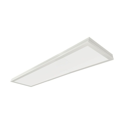 120x30 LED-Panel, 40W - 110lm/W, eingebaut in weißem Rahmen