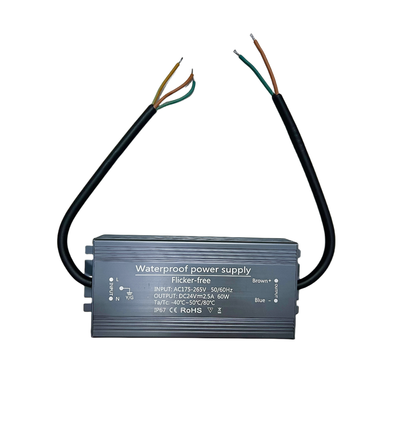 60W Netzteil - 24V DC, 2,5A, flimmerfrei, IP67