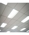120x30 LED-Panel, 40W - 110lm/W, eingebaut in weißem Rahmen