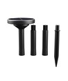 1W Solar-Gartenleuchte mit Spieß CCT - 3 Lichtfarben, höhenverstellbar, IP65, schwarz