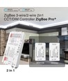Gledopto Pro 2in1 Zigbee Streifencontroller - Hue kompatibel, 12V/24V, 12V (144W) 24V (288W), Einfarbig + CCT