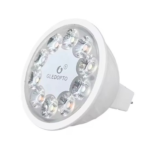 GU5.3 5W Zigbee LED-Leuchtmittel - 12V/24V, MR16, Hue-kompatibel, RGB+CCT