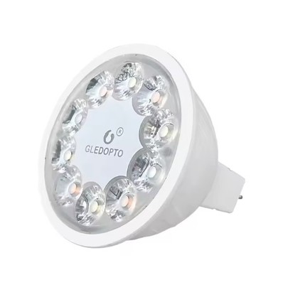 GU5.3 5W Zigbee LED-Leuchtmittel - 12V/24V, MR16, Hue-kompatibel, RGB+CCT