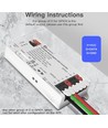 Gledopto RGBIC Wifi Controller - 12V/24V, 12V (180W) 24V (360W)