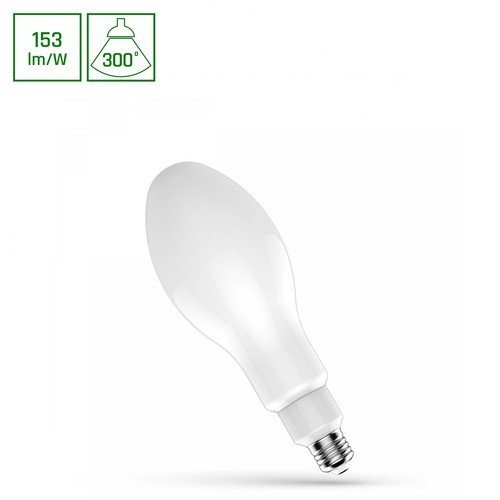E27 36W LED-Lampe - 360°, mattiertes Glas