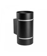 G9 Innen-Wandleuchte Up/Down - Ø8 cm, IP20, Schwarz