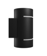 SQUALLA LUMO G9 WANDLEUCHTE 230V IP20 80X150 SCHWARZ RUND