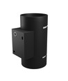 SQUALLA LUMO G9 WANDLEUCHTE 230V IP20 80X150 SCHWARZ RUND