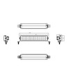 120W Bar Combo - LED Lightbar, Dual-Positionslicht, E-geprüft, Arbeitsscheinwerfer