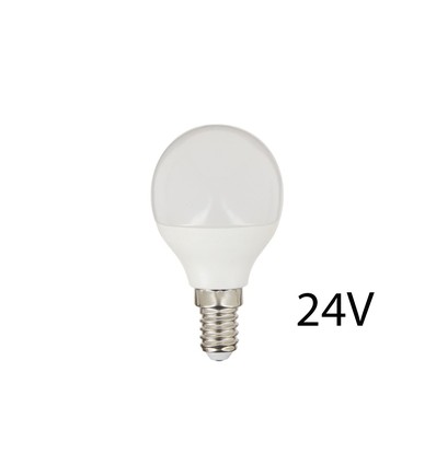 E14 2W LED-Lampe - 24V DC, P45