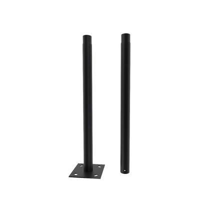 V-Tac 3m Laternenpfahl für Gartenlampen - Aluminium, Ø75mm, Schwarz