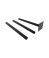 V-Tac 3m Laternenpfahl für Gartenlampen - Aluminium, Ø75mm, Schwarz