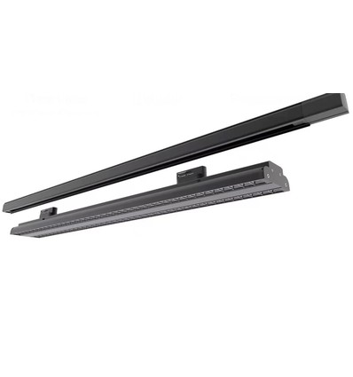 85W 3-Phasen Shoplight Ladenbeleuchtung - 155lm/W, 120 Grad einstellbarer Abstrahlwinkel, Schwarz