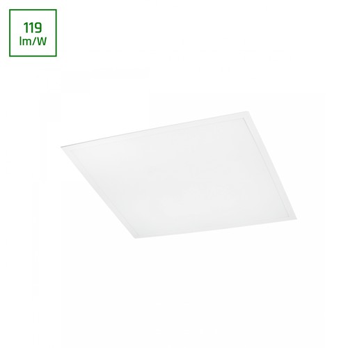 60x60 LED Panel, 36W - 119lm/W, 4000K, weißer Rahmen, für Einbau/Aufbau