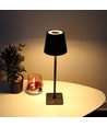 Wiederaufladbare LED-Tischlampe für Innen/Außen - RGB+CCT, Touch-dimmbar, IP54 für den Außenbereich