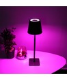 Wiederaufladbare LED-Tischlampe für Innen/Außen - RGB+CCT, Touch-dimmbar, IP54 für den Außenbereich