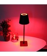 Wiederaufladbare LED-Tischlampe für Innen/Außen - RGB+CCT, Touch-dimmbar, IP54 für den Außenbereich