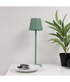 Wiederaufladbare LED-Tischlampe Innen/Außen - Grün, Touch-Dimmbar, CCT, IP54 für den Außenbereich