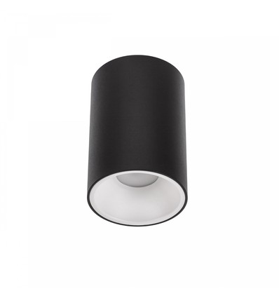 Chloe GU10 Aufbauspot - Schwarz, zylindrisch, IP20, Aluminium, ohne Leuchtmittel