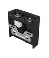 4W Luna Up/Down Wandleuchte - IP54 Außen, CCT, 3 Lichtfarben, Schwarz, inkl. Leuchtmittel