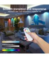 Gledopto RGB+CCT Touch-Fernbedienung - 8 Zonen, Batterie
