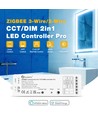 Gledopto Pro 2in1 Zigbee Controller - Hue kompatibel, Dimmer/CCT, 12V (120W), 24V (240W)