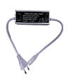 Flimmerfreier Stecker für 230V CLIP-ON 8x16 Neonflex - Inkl. Endkappe, flimmerfrei, 230V