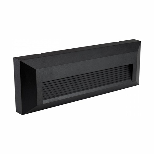 6W LED Wand- und Treppenleuchte, CCT - 3 Lichtfarben, IP54 Außenbereich, schwarz