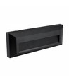 6W Encanta Asymmetric CCT Wandleuchte - IP54, schwarz, 750lm, 3 Lichtfarben, Fassade/Außen