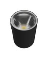 9W Torre Wandleuchte - IP54 Außenbereich, rund, CCT, 3 Lichtfarben, schwarz, inkl. Leuchtmittel
