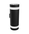 18W Torre Ring Wandleuchte - IP54 Außenbereich, Rund, CCT, Schwarz, Up/Down, 3 Lichtfarben, inkl. Leuchtmittel