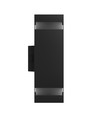 18W Torre Ring Wandleuchte - IP54 Außenbereich, CCT, quadratisch, 3 Lichtfarben, schwarz, Up/Down, inkl. Leuchtmittel