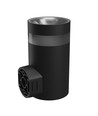 9W Torre Ring Wandleuchte - IP54 Außenbereich, rund, CCT, 3 Lichtfarben, schwarz, inkl. Leuchtmittel