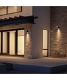 9W Torre Ring Wandleuchte - IP54 Außenbereich, CCT, quadratisch, 3 Lichtfarben, schwarz, inkl. Leuchtmittel