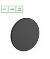 12W Wandleuchte - IP44 Außenbereich, Ø18cm, 3 Lichtfarben, schwarz, CCT