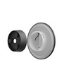 12W Wandleuchte - IP44 Außenbereich, Ø18cm, 3 Lichtfarben, schwarz, CCT